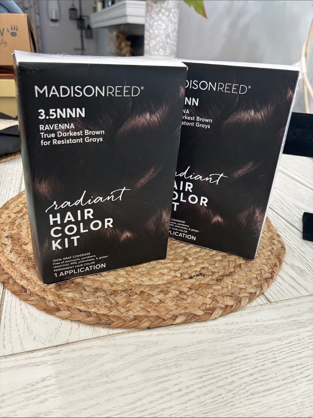 Madison Radiant Hair Color Kit - 3.5NN Ravenna Dark Brown